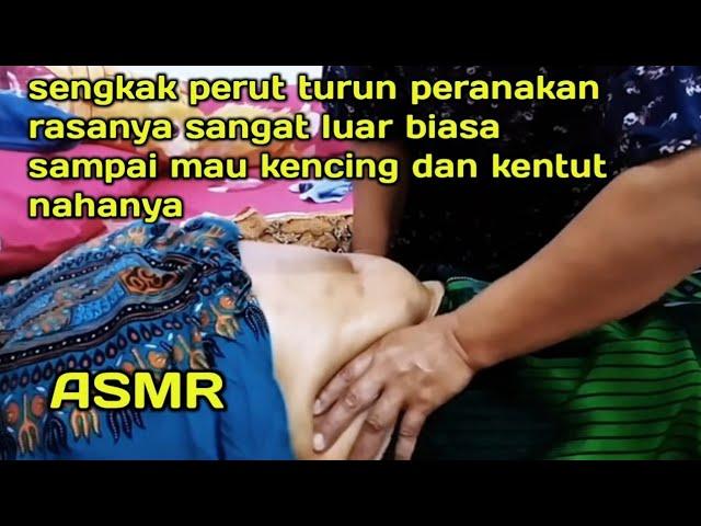 pijat perut wanita turun peranakan