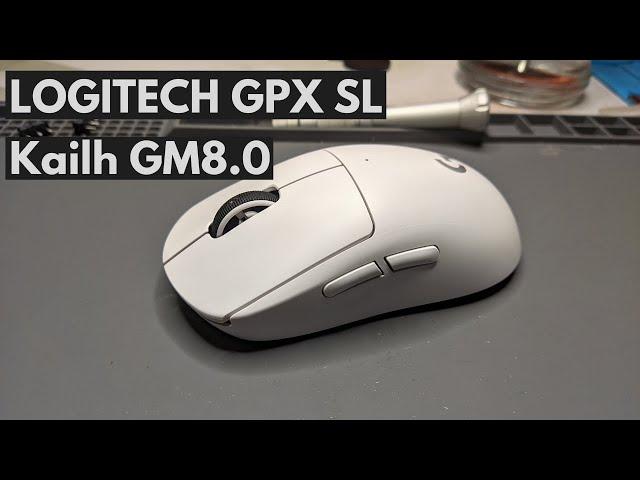 Logitech GPRO Superlight switch replacement with Kailh GM8