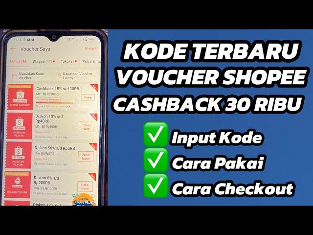 Kode Voucher Shopee Terbaru Cashback Sampai 30 Ribu Berikut Cara Menggunakannya