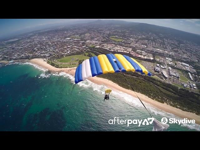 Afterpay your Tandem Skydive with Skydive Australia