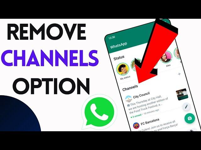 How To Remove WhatsApp Channel Option| WhatsApp Update Option Delete