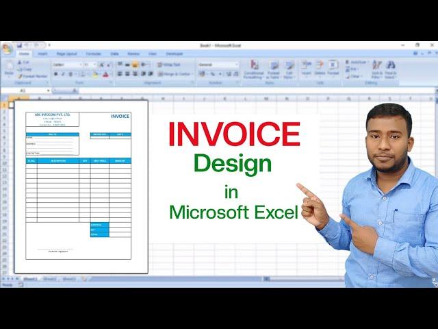 How to Create an Invoice in Excel | Invoice format in Excel