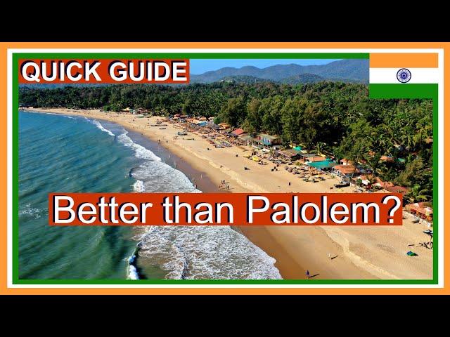 Patnem Beach South Goa - A more secluded version of Palolem Beach