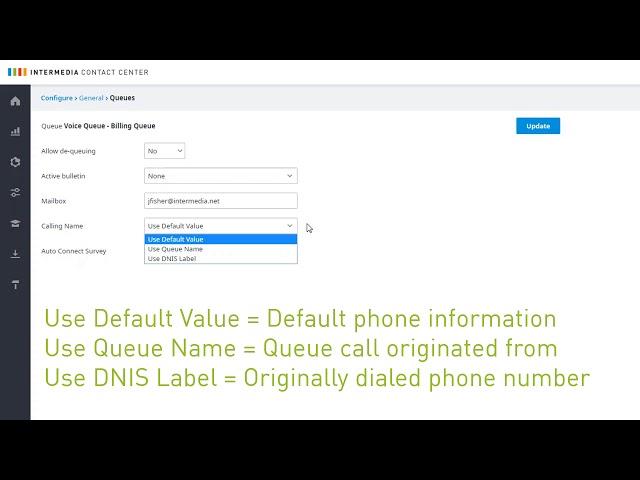 Contact Center Admin - Queues