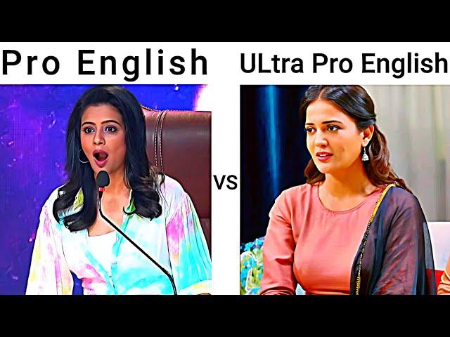 Pro English  VS Ultra pro English  || Funny Marriage satelment 