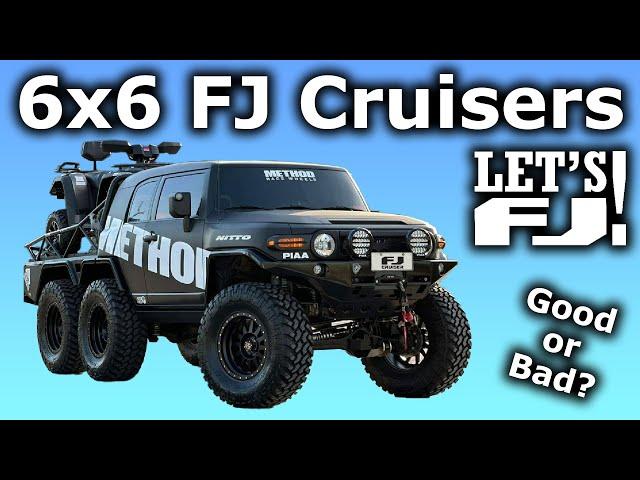 FJ Cruiser 6x6 - Everything You Need to Know! - Unique Build Showcase - Pros & Cons