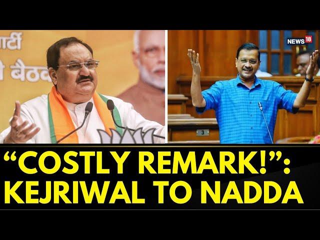 Delhi Polls | Arvind Kejriwal Hits Back at BJP; Slams JP Nadda’s Remark | Delhi Elections 2025