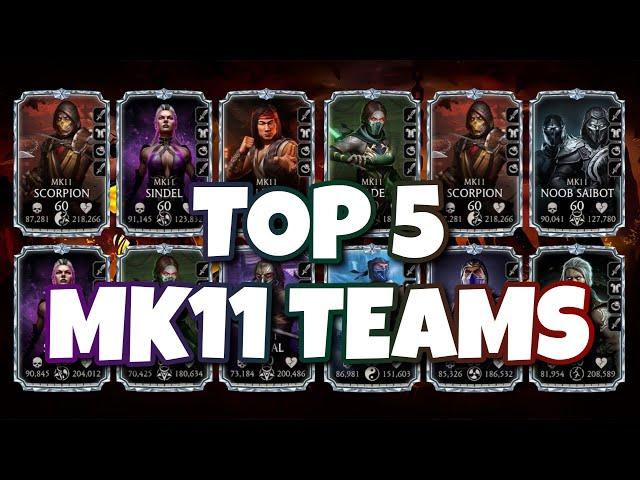 MK Mobile - My Top 5 Favorite MK11 Teams!