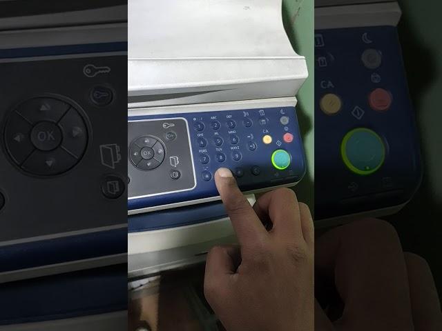 HOW TO ENTER SERVICE MODE ON XEROX WORK CENTER 5024 || HOW TO ENTER CE MODE #xerox #servicemode