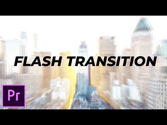 Learn The Flash Transition in Premiere Pro
