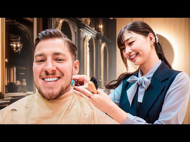 Japanese Girl gives me MORE than a Haircut! 