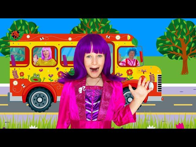 Детские Песни - Колеса у автобуса | Песенки для Малышей | Anuta Kids Channel - детские песенки [RU]