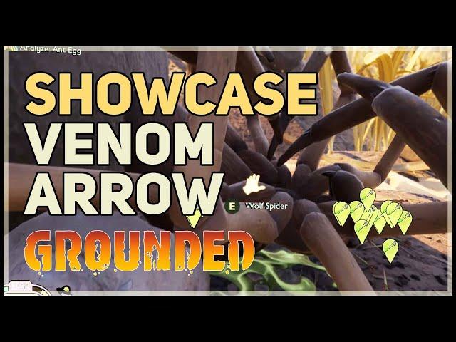 Grounded Venom Arrow Damage Showcase