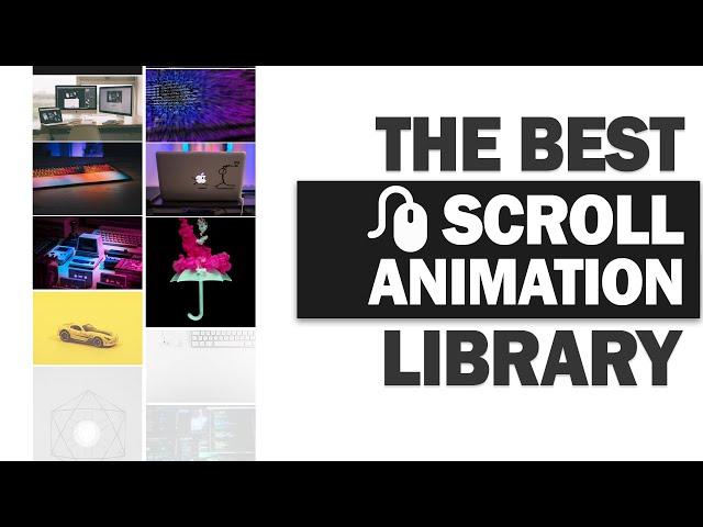 The Best Library for Scrolling Animation | AOS Library Tutorial