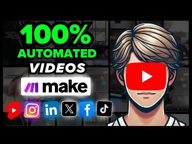 CRAZY! 100% Automated Youtube Shorts and Instagram Reels (AI + Make)