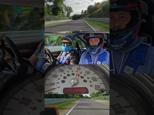 Trying to Catch a Golf GTI in a Mini  // Nürburgring