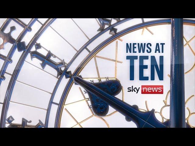 Sky News at Ten: Labour on course for landslide victory in election with a 212-seat majority
