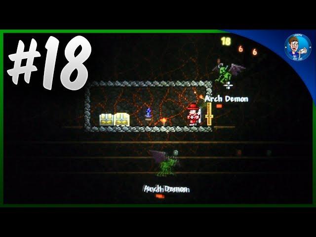 Terraria PSVITA #18 - Underworld Farm for Demon Scythes!