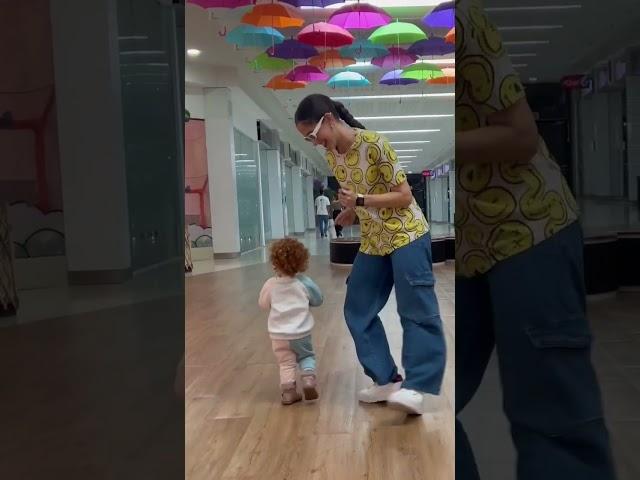 WATCH TILL THE END #babydance #twerk #dance #shuffle #shuffledance #ריקוד