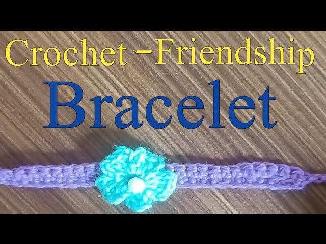 crochet friendship bracelet|crochet bracelet with beads how tocrochet friendship bracelet