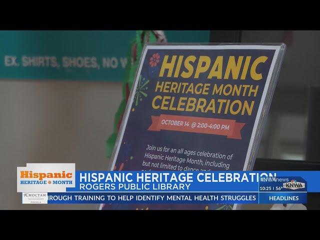 Rogers Public Library celebrates Hispanic Heritage Month