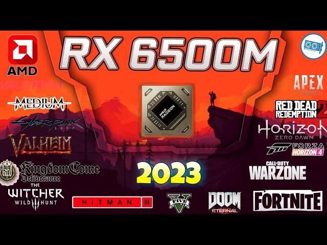 *AMD Radeon RX 6500M 4GB  in 30 GAMES    (2023-2024)