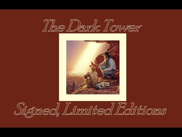 Stephen King - The Dark Tower (DT7) - Signed and Limited Editions (SK Rare & Remarkable)