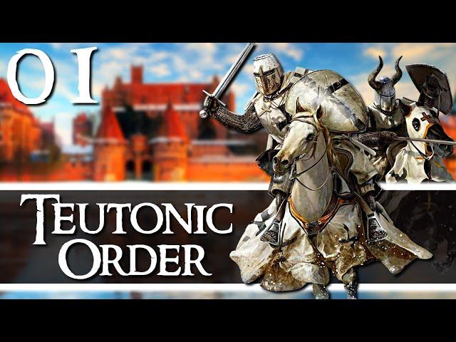 SURROUNDED AND ALONE! Medieval Kingdoms 1212AD - Teutonic Order - Episode 1