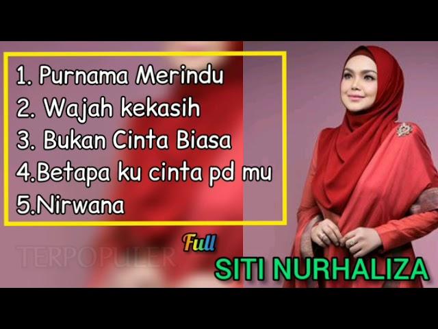 LAGU PILIHAN - TERPOPULER - TERBAIK SITI NURHALIZA - FULL ALBUM