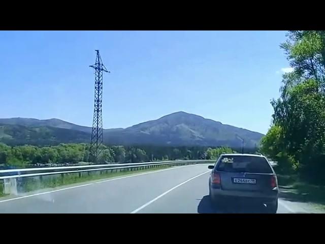 Дорога из Саяногорска до Саяно-Шушенской ГЭС 27 05 17
