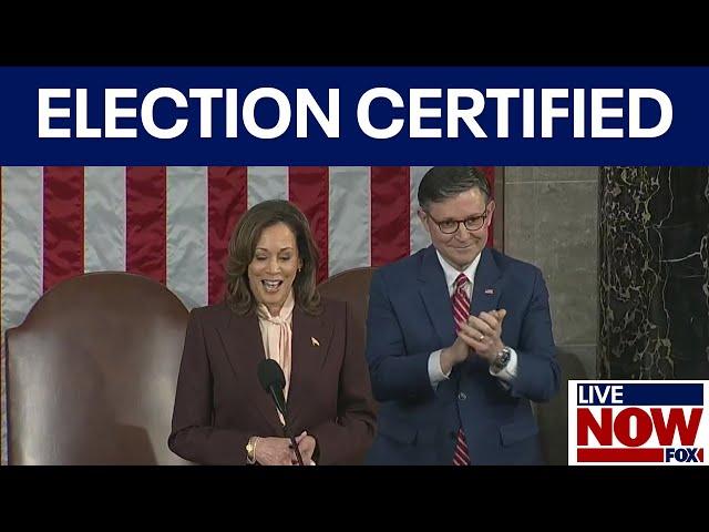 Election certification: Congress certifies Trump's win  | LiveNOW from FOX