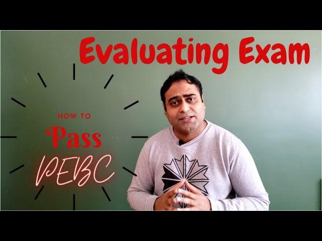 Evaluating Exam | PEBC | How to pass | Success tips