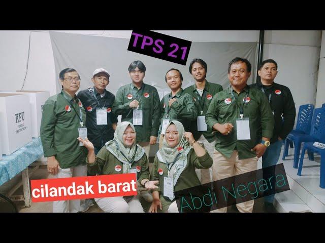 Anggota KPPS 21 2024,TPS 21 CILANDAK BARAT#NYUM NYUM TV