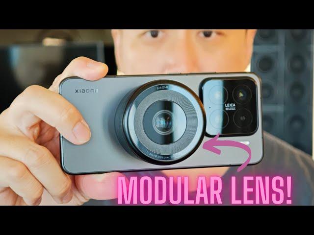 Hands-On with Xiaomi's Modular Camera! Modular Optical Lens System