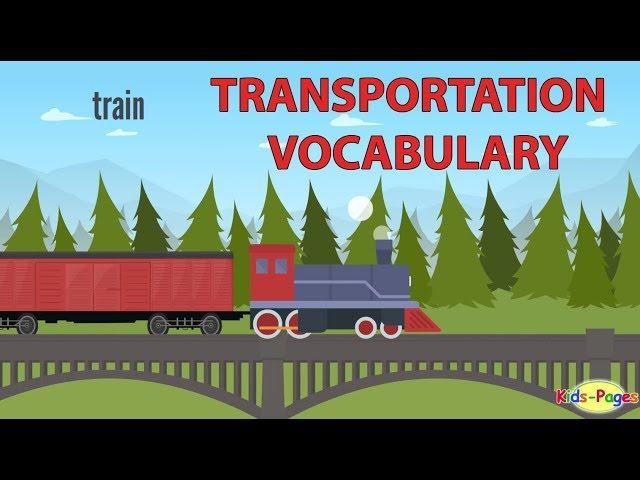 Transportation Vocabulary and Vehicle Names