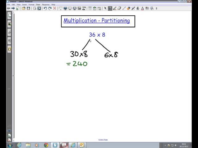 Multiplication   Partitioning