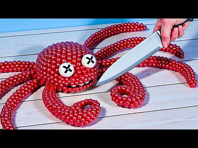 Best of Magnetic Balls Food Compilation | King Crab Stop Motion Cooking