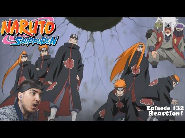 NARUTO SHIPPUDEN EPISODE 132 REACTION!!! ( In Attendance, the Six Paths of Pain! )