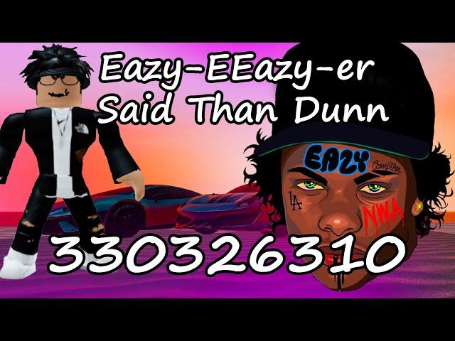 Eazy-E Roblox Radio Codes/IDs