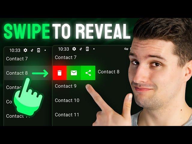 How to Implement a Custom Swipe to Reveal in Jetpack Compose