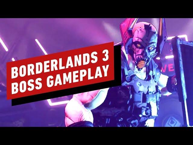 Borderlands 3 Boss Fight Gameplay - Mouthpiece