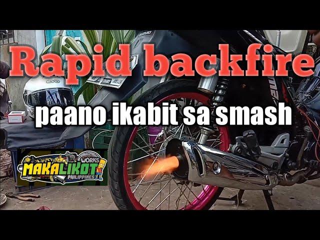 Rapid backfire sa smash115 paano ikabit