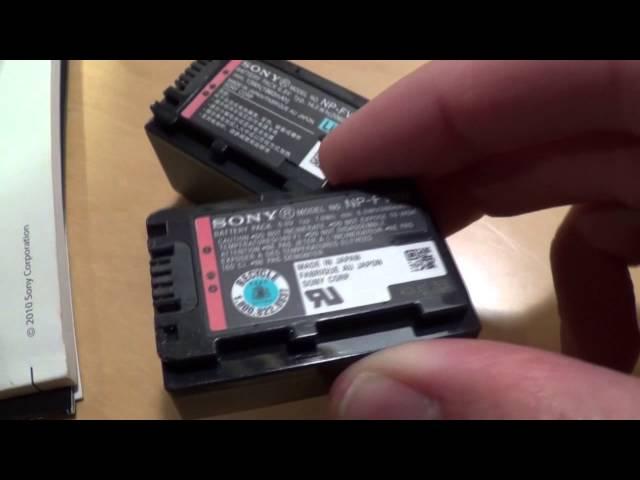 Real vs. fake Sony InfoLithium batteries & chargers