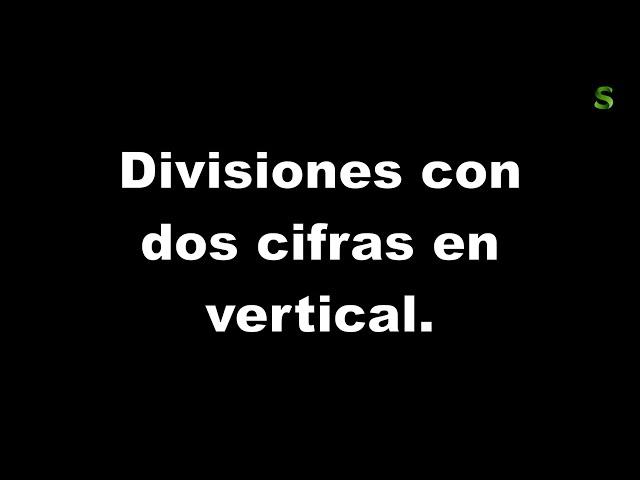 ️Divisiones con dos cifras en vertical. 4º de primaria. #matemáticas #dividir #smythacademy