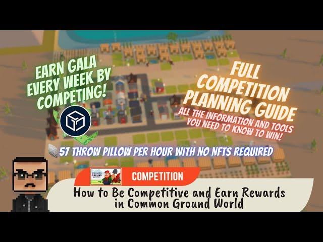 How to Be Competitive and Earn Rewards in Common Ground World