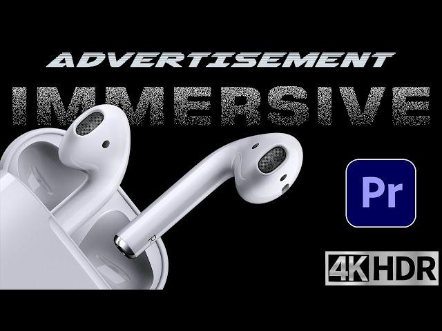 Product Advertisement Earbuds Presentation in The Premiere pro Tutorial