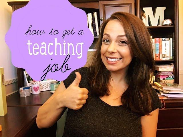 How to Get a Teaching Job