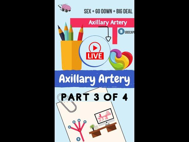 Full video of this lesson on the Axillary Artery (Mnemonic) is in the description!