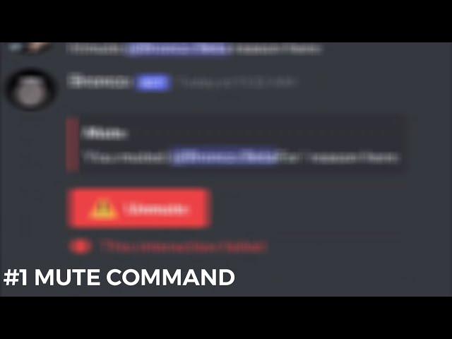 How to make mute command | Discord.js v13 #1