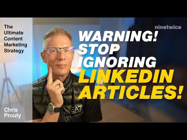 How to Publish an ARTICLE on LINKEDIN and Attract Prospects in 2022 [LinkedIn Content Marketing]